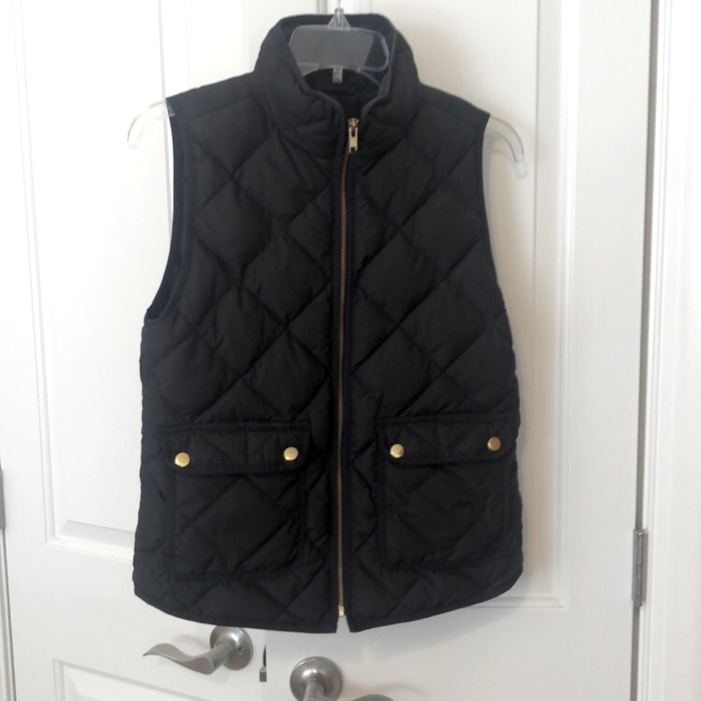 J crew puffer vest